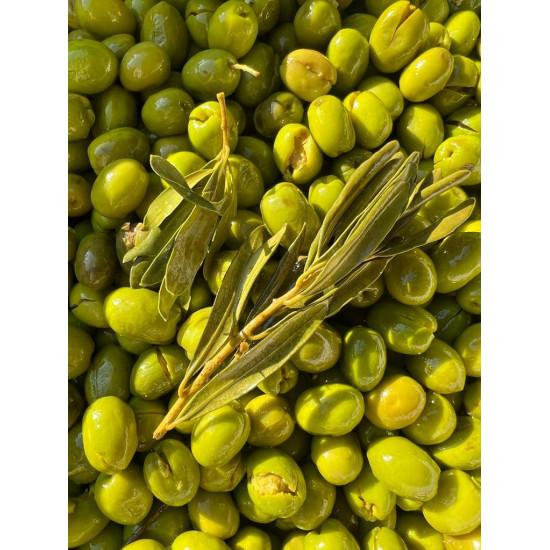 Köy Kırma Yeşil Zeytin xs boy 2025 mahsul (1Kg)