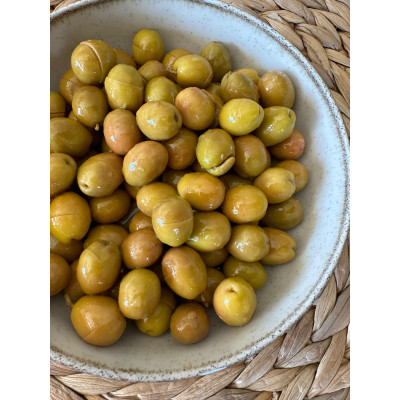 Edremit Kırma Yeşil Zeytin 1Kg (XS)