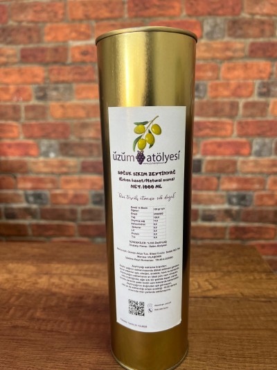 Erken Hasat Soğuk Sıkım Doğal Zeytinyağı (1L)