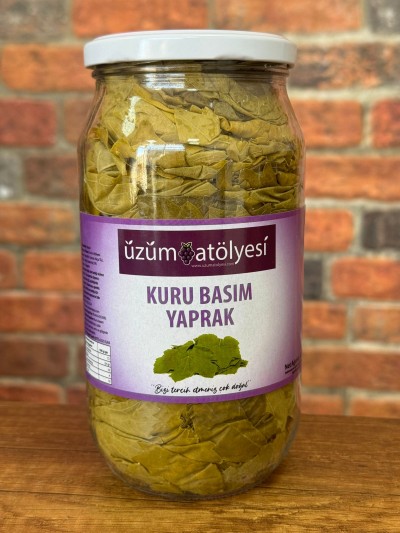 Cam Kavanoz 2025 Yeni Mahsul Kuru Basım Yaprak