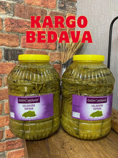 2x5Kg (Pet) Salamura Uç Yaprak 2025 Yeni Mahsul