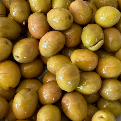 Edremit Kırma Yeşil Zeytin 1Kg (XS)