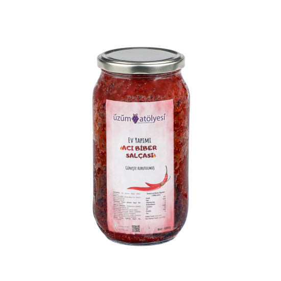 Güneşte Kurutma Acı Biber Salçası 1Kg (2025...