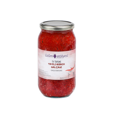 Güneşte Kurutma Tatlı Biber Salçası 1Kg (2025 mahsul)