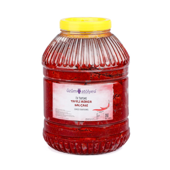 Güneşte Kurutma Tatlı Biber Salçası 5Kg (2025...