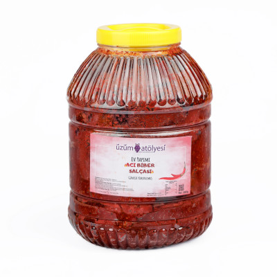 Güneşte Kurutma Acı Biber Salçası 5kg (2025 mahsul)
