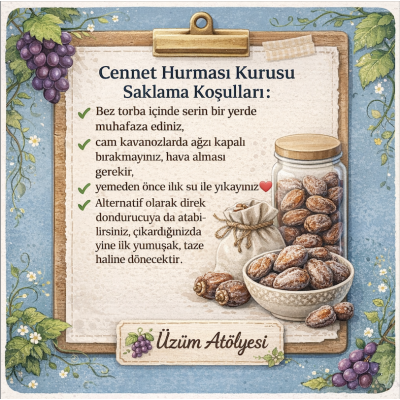 Trabzon Hurma Kurusu (1Kg)