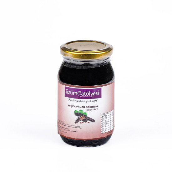 Keçiboynuzu Pekmezi Soğuk Sıkım 460gr Cam Şişe