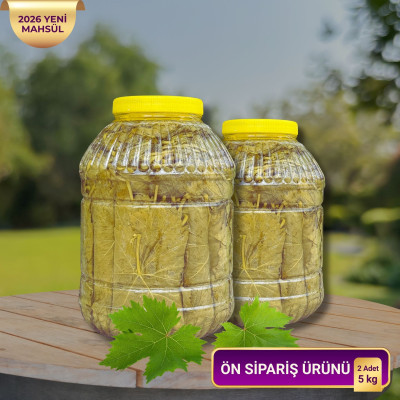 2x5Kg (Pet) Salamura Uç Yaprak 2026 sezon ön sipariş